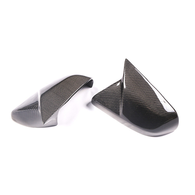Ox Horn Mirror Cover Carbon Fiber For BMW 3 / 4 Series F30 2013 - 2018