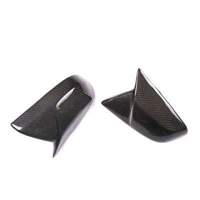 Ox Horn Mirror Cover Carbon Fiber For BMW 3 / 4 Series F30 2013 - 2018